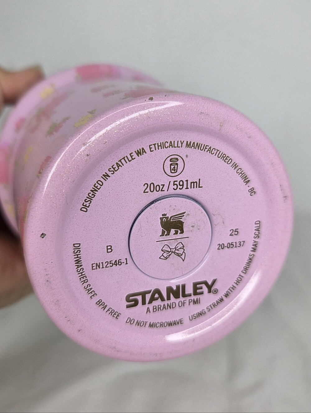 STANLEY 20oz for Love Shack Fancy Ibiza Sunset Pink Tumbler Limited Edition - Picture 10 of 12